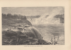 Niagara from the Edge of the American Fall
